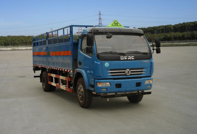 東風6.4米欄板式氣瓶運輸車圖片1