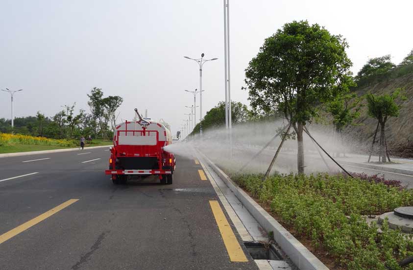 藍牌3方福田園林灑水車圖片2